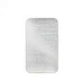 Dudson Makers Collection Jute Grey  Organic Rectangular Plate 10.6X6.3inch