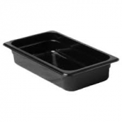 Gastronorm Polycarbonate Black 1/3 65mm 2.5L