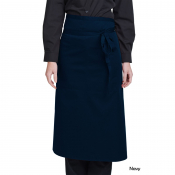 Dennys Bistro Apron with Pocket Navy