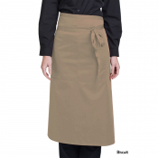 Dennys Bistro Apron with Pocket Biscuit