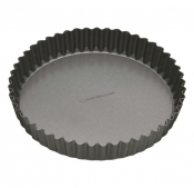 MasterClass Non-Stick Loose Base Fluted Quiche Tin 30cm