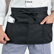 Dennys Money Pocket Apron Black