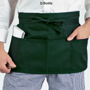 Dennys Money Pocket Apron Bottle Green