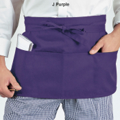 Dennys Money Pocket Apron Purple