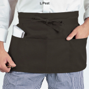 Dennys Money Pocket Apron Peat Brown