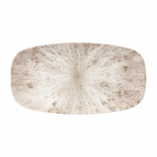 Churchill Stone Agate Grey Chefs Oblong Plate 11 3/4X6inch