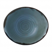Dudson Harvest Blue  Deep Bowl 6 3/4X5 3/4inch