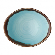 Dudson Harvest Turquoise  Deep Bowl 6 3/4X5 3/4inch