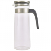 Glass Water Jug With Stainless Steel Lid 1.5L/ 52.5oz