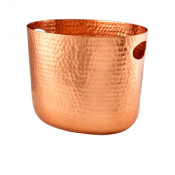 Copper Aluminium Hammered Wine Bucket 30.5cm