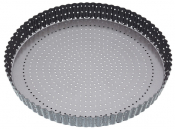MasterClass Crusty Bake Non-stick Fluted Round Quiche Tin 30cm