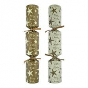 Christmas Cracker Dazzling Star Gold 10inch Content 1 x100