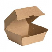 Burger Box Corrugated Medium 140x110x45mm x200