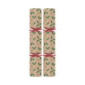 Christmas Cracker Jolly Holly Kraft 10inch Content 1 x100