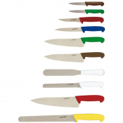 Knife Set & Knife Colour Coded Case 10 Piece