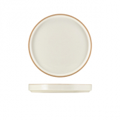 Kava White Stoneware Presentation Plate 20cm