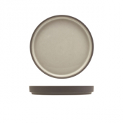 Kava Porcelain Grey Presentation Plate 18cm