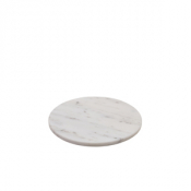 White Marble Platter 20.5cm Dia