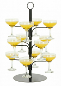 Cocktail Tree Black (Holds 9 Glasses)