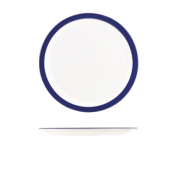 Melamine Blue Band Plate 2.5cm/ 9inch