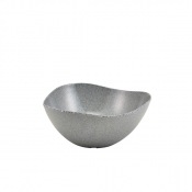 Melamine Grey Granite Triangular Buffet Bowl 28cm