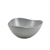 Melamine Grey Granite Triangular Buffet Bowl 35cm