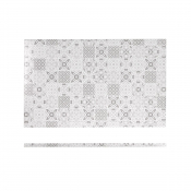 White Marrakesh Melamine GN 1/1 Slab 53 x 32.5cm