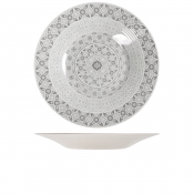 White Marrakesh Melamine Bowl 48 x 6cm