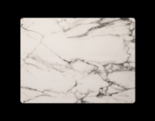 Modern Twist Marble Grey Silicone Placemat 30.5 x 40.6cm (12 x 16inch)