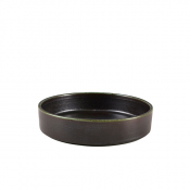 Terra Porcelain Black Presentation Bowl 18cm