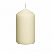 Pillar Candle Ivory 130x70mm x12