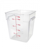 Food Storage Container Polycarbonate Clear 17L