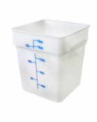 Food Storage Container Polypropylene Clear 17L