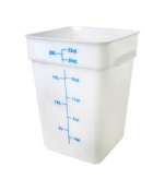 Food Storage Container Polypropylene Clear 20.8L