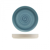 Miro Porcelain Blue Presentation Plate 18cm