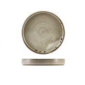 Terra Porcelain Grey Presentation Plate 18cm