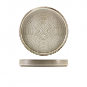 Terra Porcelain Grey Presentation Plate 20.5cm