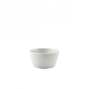 Melamine Matt White Ripple Ramekin 68ml/2.4oz