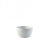 Melamine Matt White Ripple Ramekin 113ml/ 4oz
