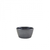 Melamine Matt Black Ripple Ramekin 113ml/ 4oz