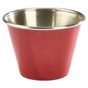 Red Stainless Steel Ramekin 71ml/ 2.5oz