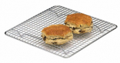 KitchenCraft Cake Cooling Tray Square Chrome Plated 25cm
