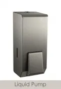 Hand Soap Dispenser Brushed Stainless Steel 1L