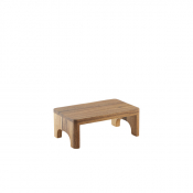Acacia Wood Buffet Riser GN 1/2 15cm (H)