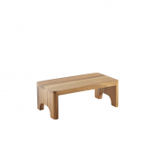 Acacia Wood Buffet Riser GN 1/3 12cm (H)