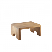 Acacia Wood Buffet Riser GN 1/4 10cm (H)