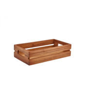 Acacia Wood Low Box/ Riser GN 1/3