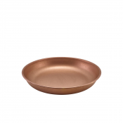 Copper Vintage Steel Coupe Plate 24cm