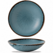 Dudson Harvest Blue  Coupe Bowl 7.25inch