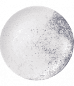 Churchill Studio Prints Haze Blue Evolve Coupe Plate 10.25inch